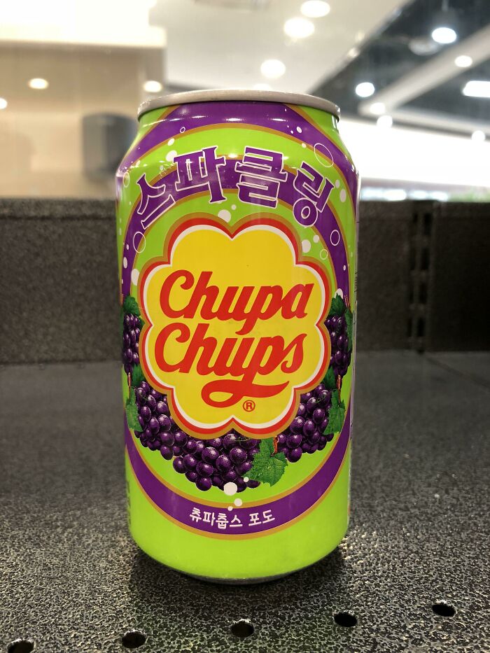 Chupa Chups Drink In Korea