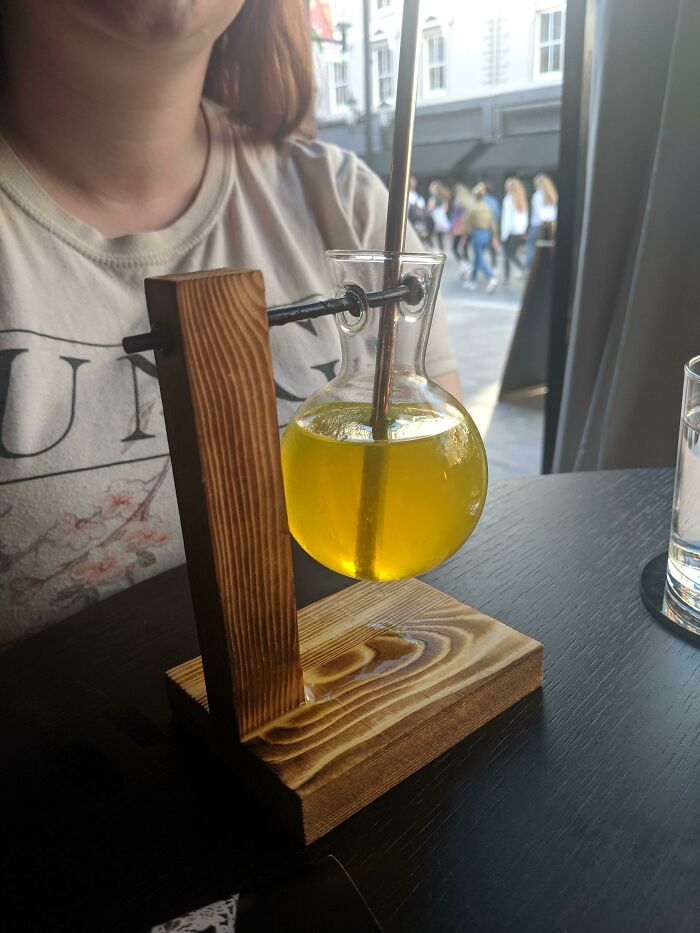 A Cocktail At A New Hipster Bar