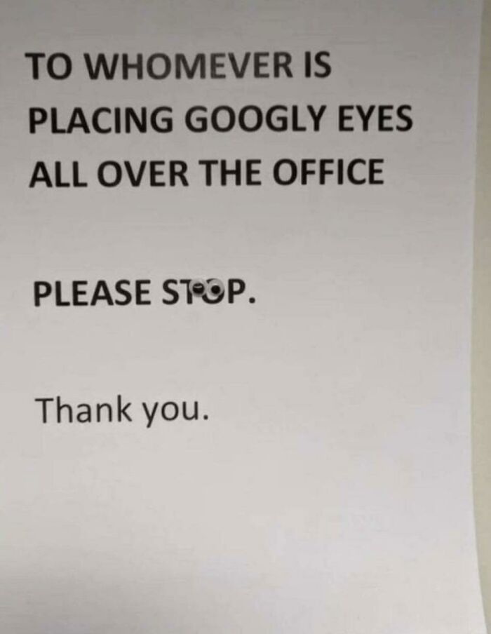 To Stop Google Eyes