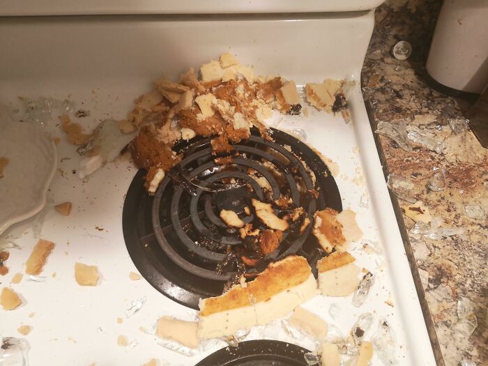 I Turned The Wrong Stove Burner On And Exploded My Made From Scratch Pumpkin Pie