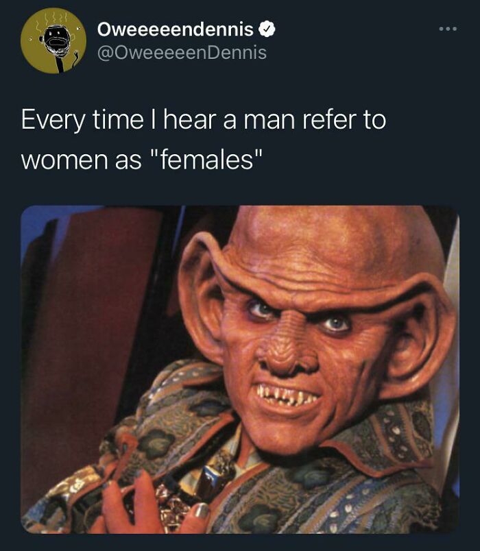 Remember, If You Don't See The Ferengi In The Room, It's Probably You!