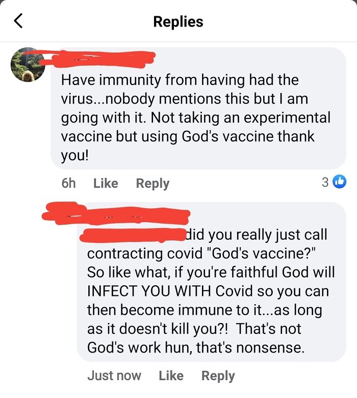 "God's Vaccine"?? I Can't Anymore Y'all...