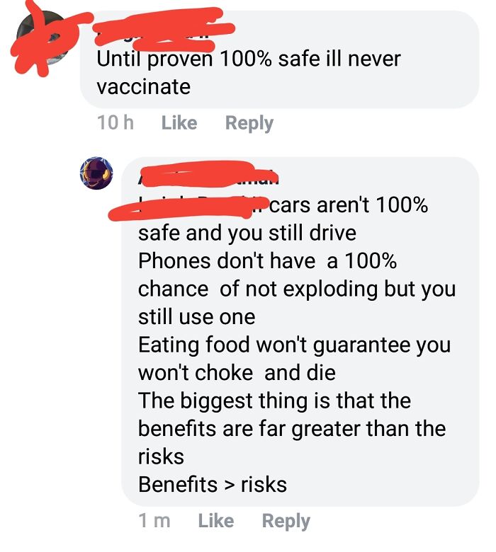 Nothing Is 100% Safe Anyway