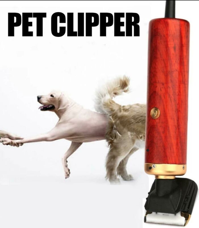 Pet Clippers That Let You Pull Naked Dogs Out Of Furry Behinds
