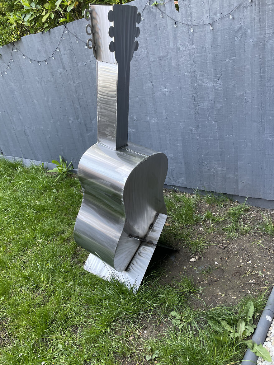 Guitar Log Burner