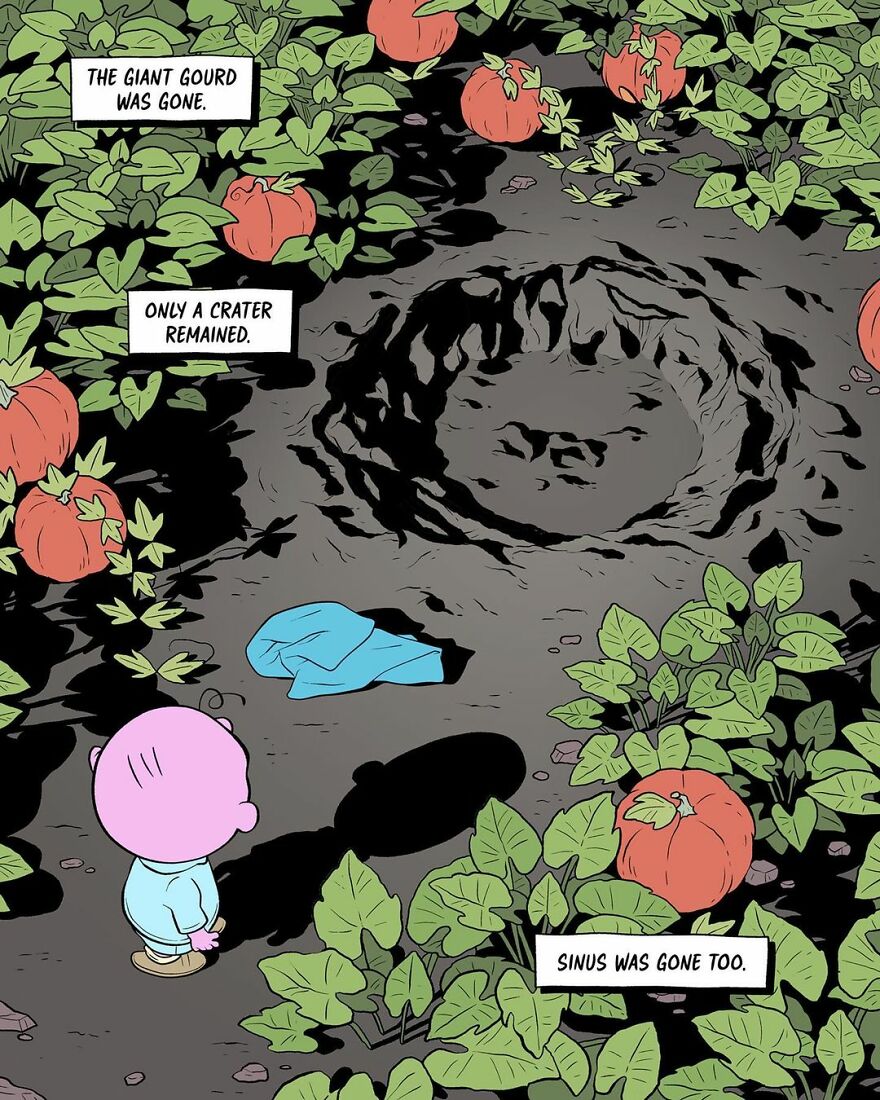 This Artist Made A Dark Webcomic About 'Gnarly Brown', And People On Instagram Are Loving It