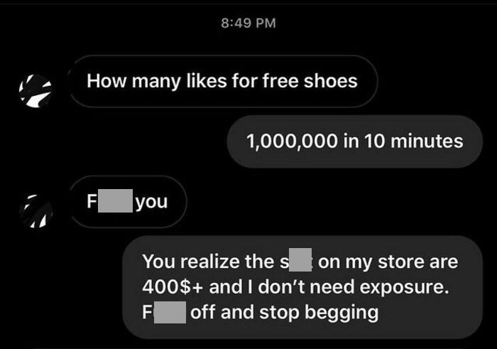 How Many Likes For Free Shoes?