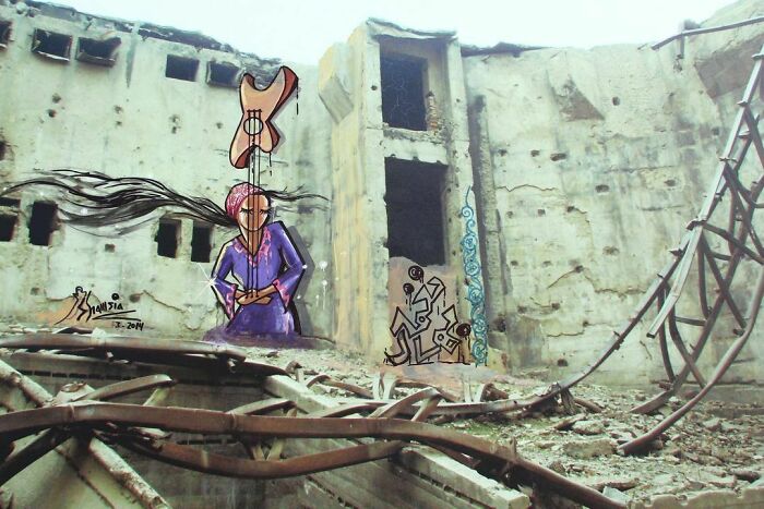 An Old Work, Series: #dreaminggraffiti #kabul #afghanistan