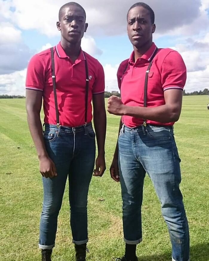 A Big Pleasure To Be The Stunt Double Of Damson Idris In The Movie Farming By Adewale Akinnuoye-Agbaje