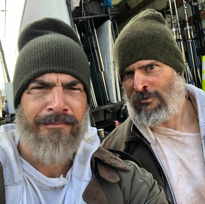 Working With One Of My Favorites. Longtime Friend Joe Manganiello Always Makes Time On Set Fun And Professional! Thanks For Your Loyalty Bud