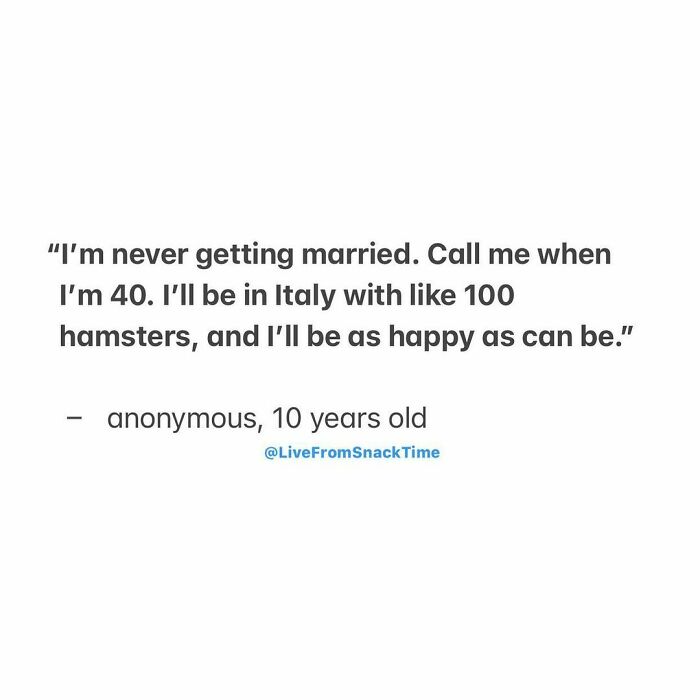 The Hamster Life Chose Me 🐹
-
(Submitted Anonymously) #italy #marriage