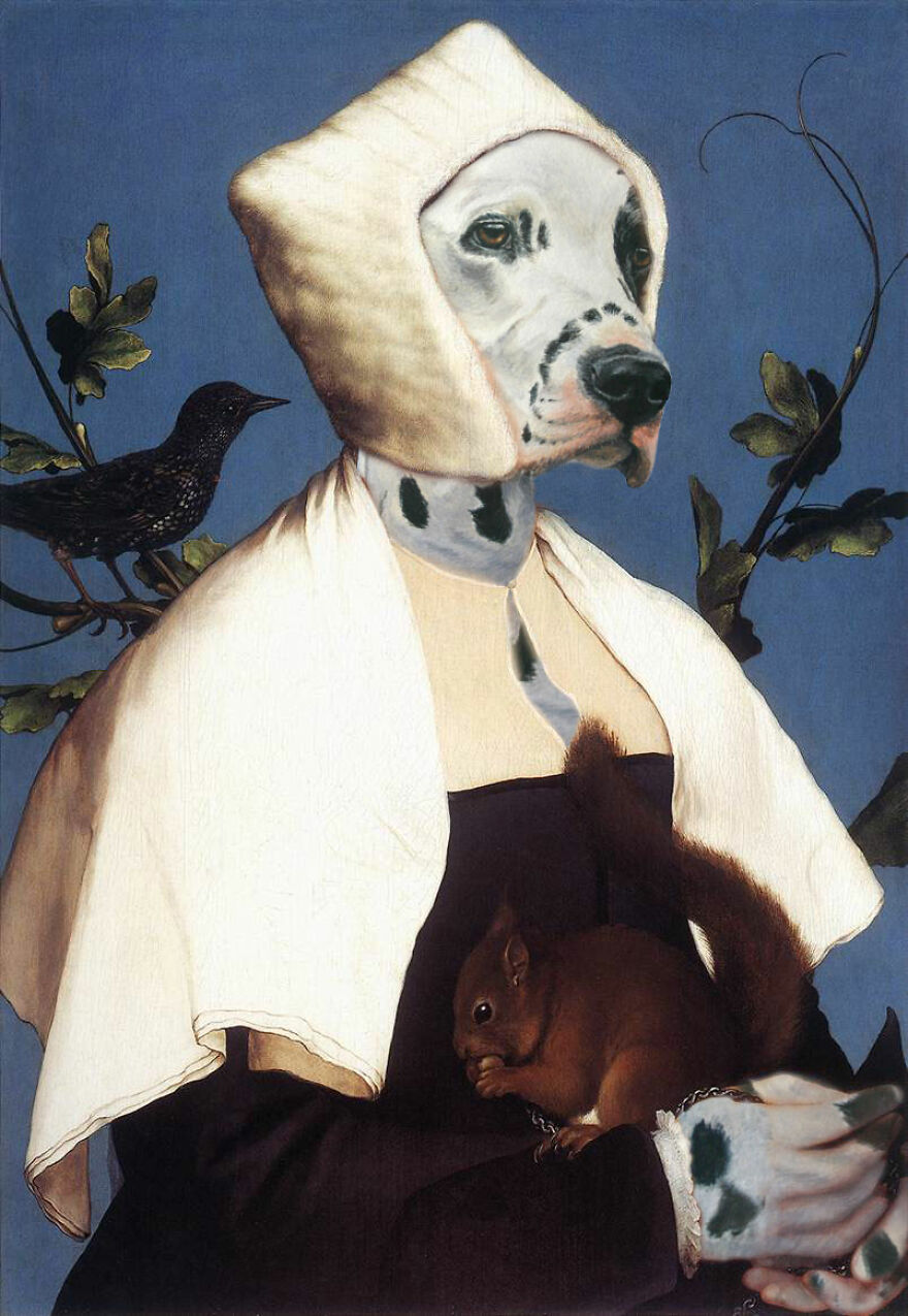 Digital Artists Were Challenged To Turn Animals Into Renaissance Paintings And Here Are The Top 20