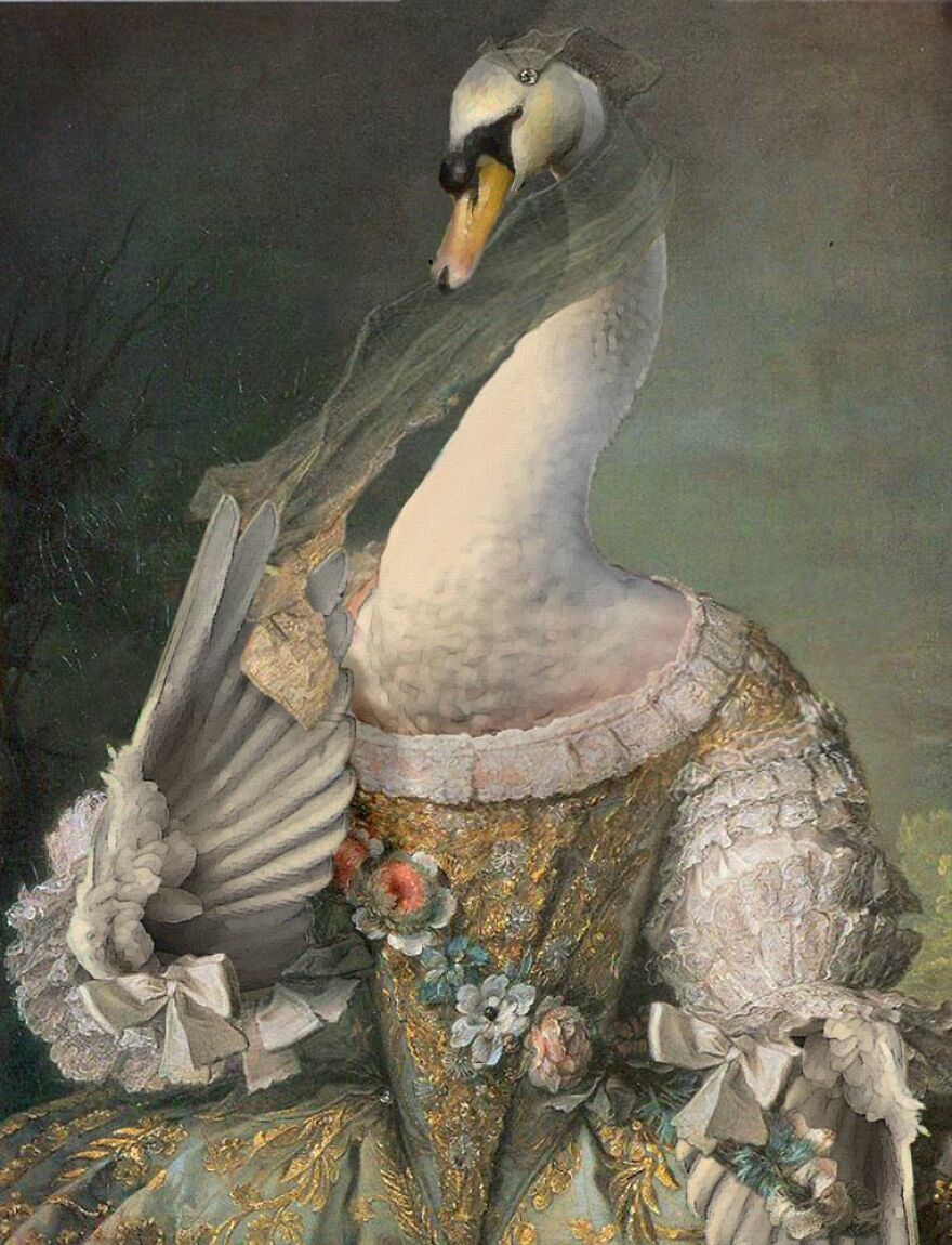 Digital Artists Were Challenged To Turn Animals Into Renaissance Paintings And Here Are The Top 20