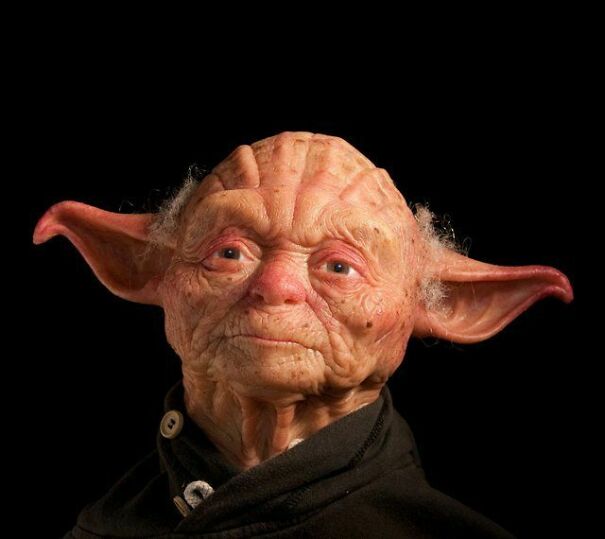 Yoda With Human Skin :)