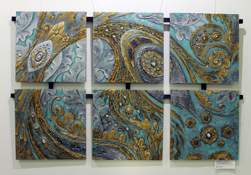"Transfiguration". Mixed Media 100-150