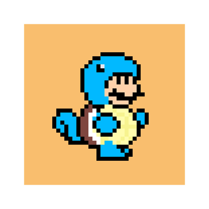 Mario X Squirtle