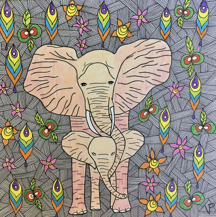 No More Elephant Blood! I Drew These Illustrations To Bring Attention To Ivory Trade No More Elephant Blood! I Drew These Illustrations To Bring Attention To Ivory Trade