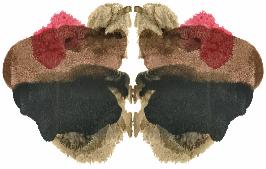 Here Are My 12 My Inkblot Creations, Share What You See