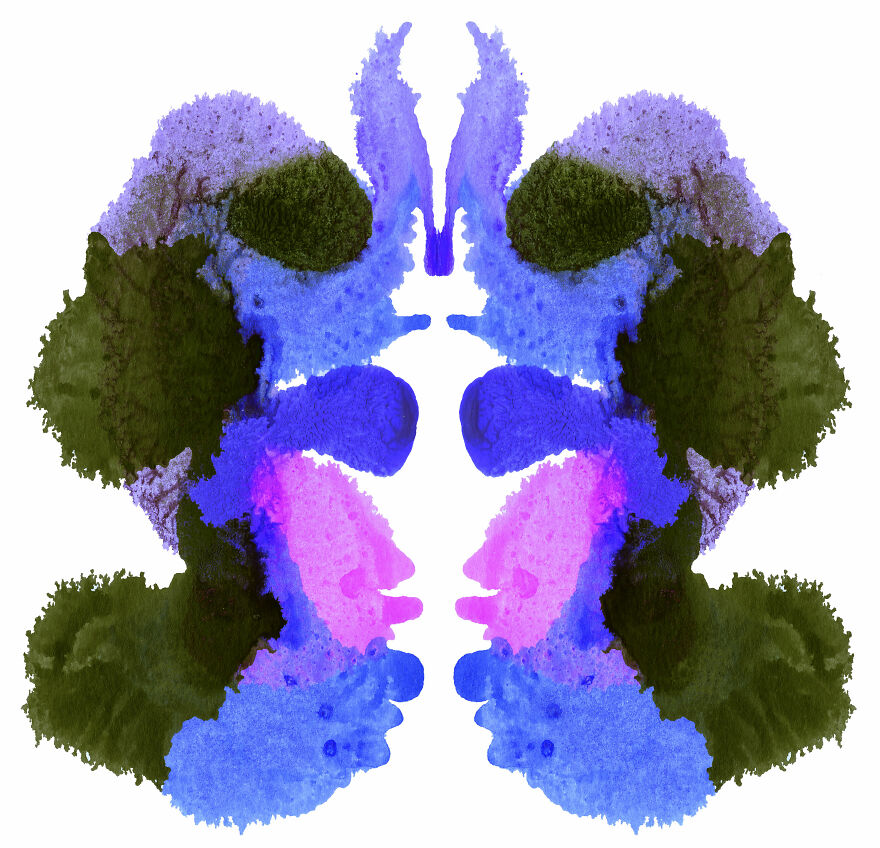 Here Are My 12 My Inkblot Creations, Share What You See