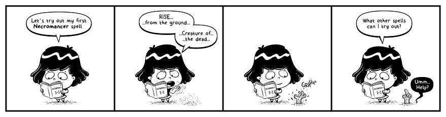 Lucy The Necromancer (In Training)