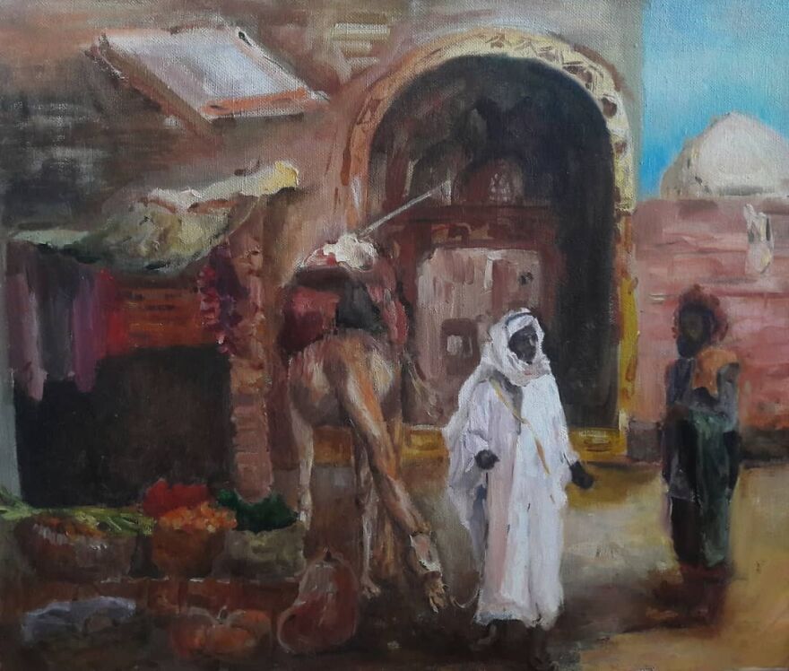 I'm A Restorer Artist And I Work Towards The Style Of Orientalism