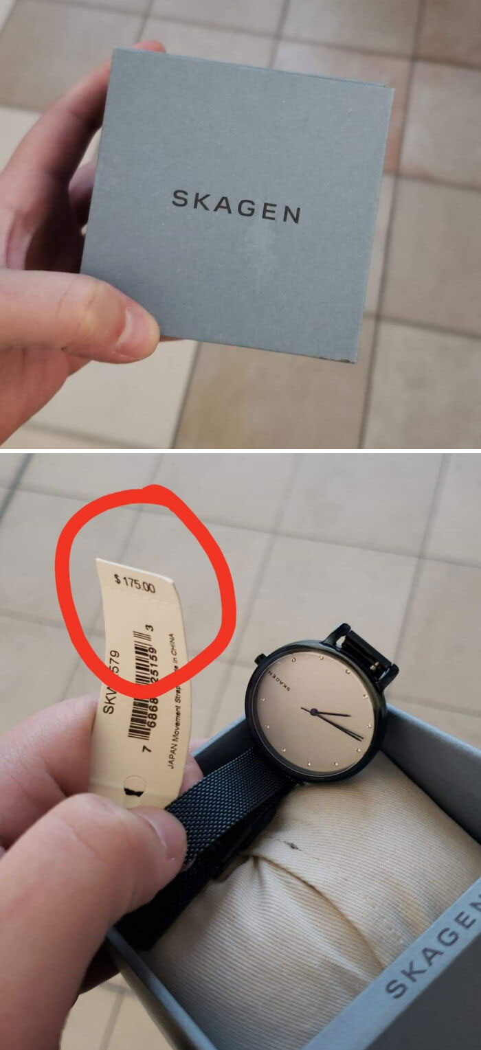 Un reloj de 175 dólares se estropeó por tener el cierre roto. Lo llevé al quiosco de reparación de relojes en el centro comercial y dijo que no estaba roto, sólo que no sabían cómo manejar el cierre autoajustable