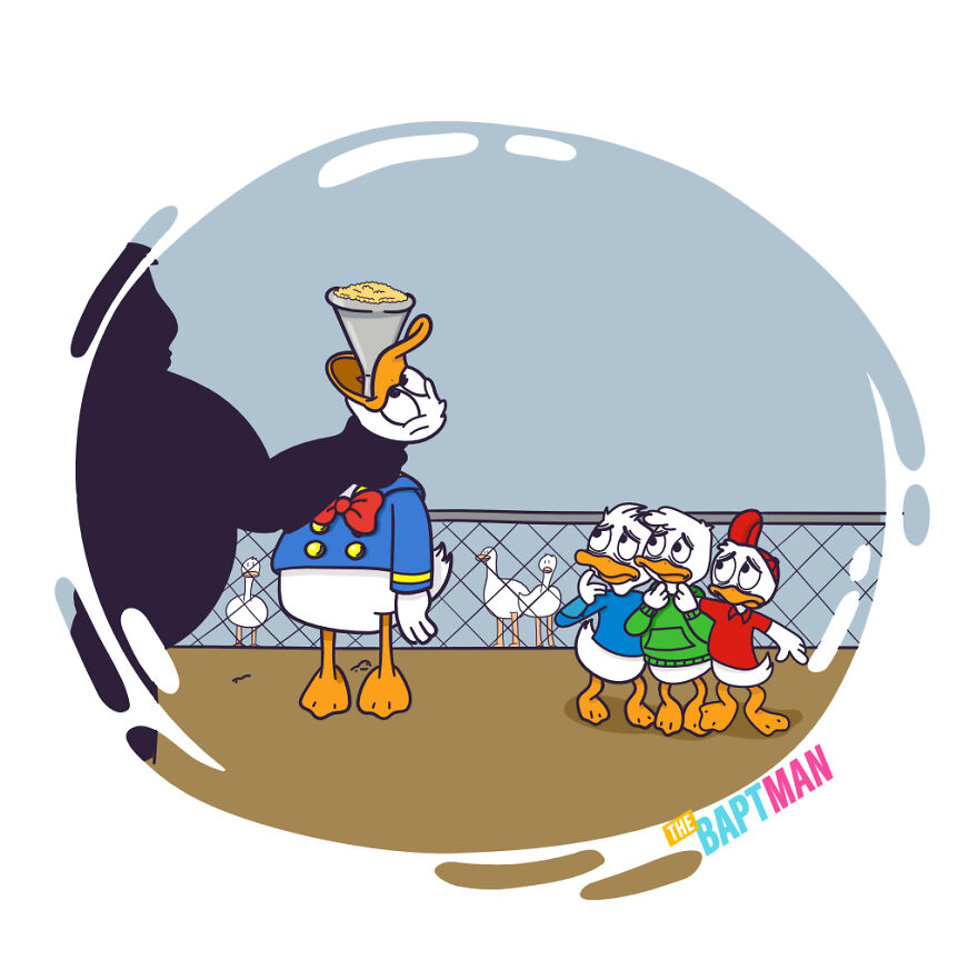 Donald Duck, Force-Feeding And Foie Gras