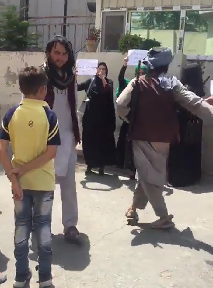 As The Taliban Takes Over Afghanistan, These Brave Women Go To The Streets To Fight For Their Rights
