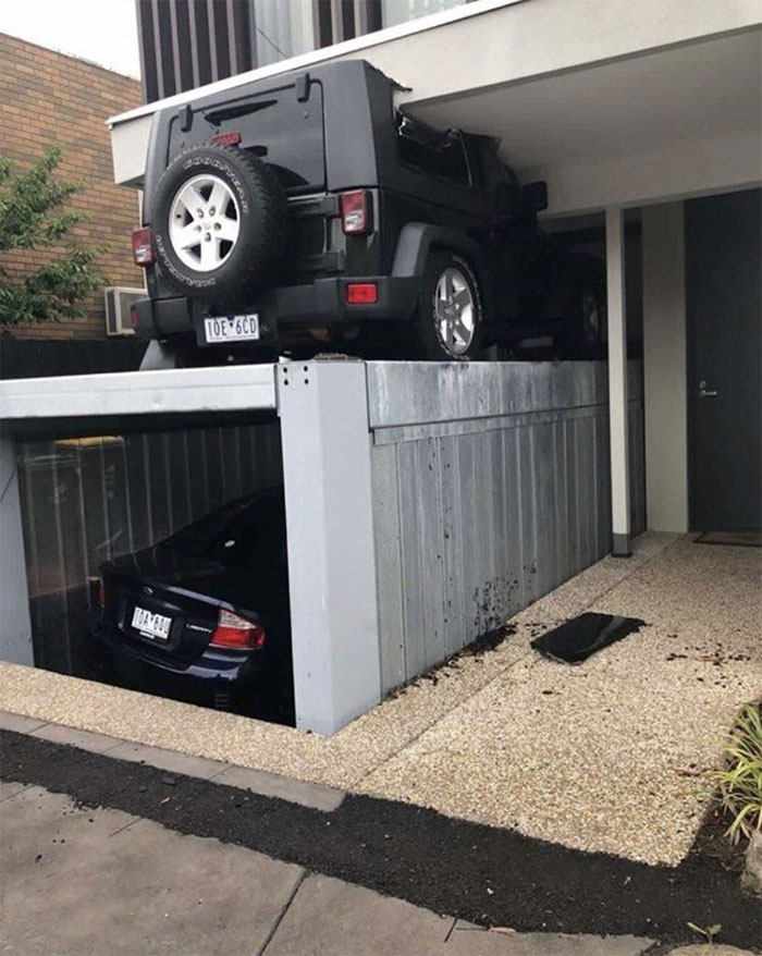 How Do You F Up Designing A Garage? Like This, Apparently