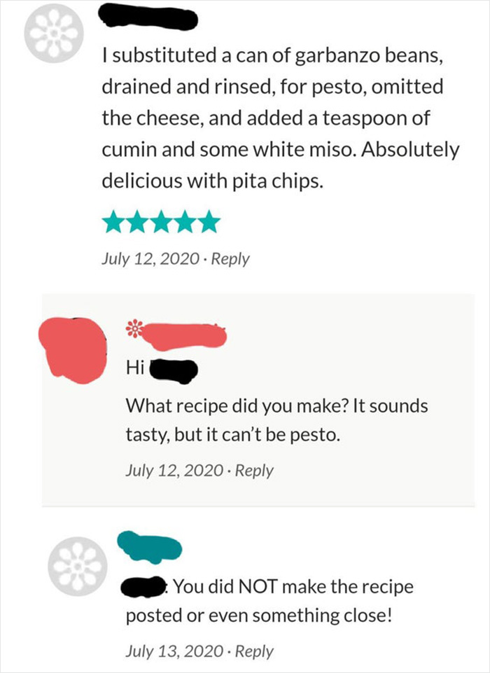 "It Sounds Tasty, But It Can't Be Pesto."