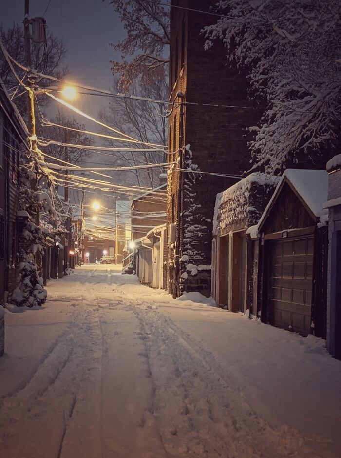 Winter In The City. Mexican War Streets, Pittsburgh