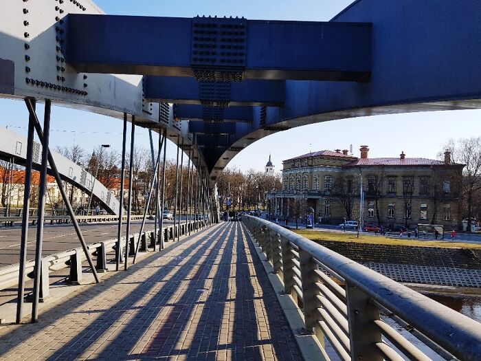 Under A Bridge In Vilnius