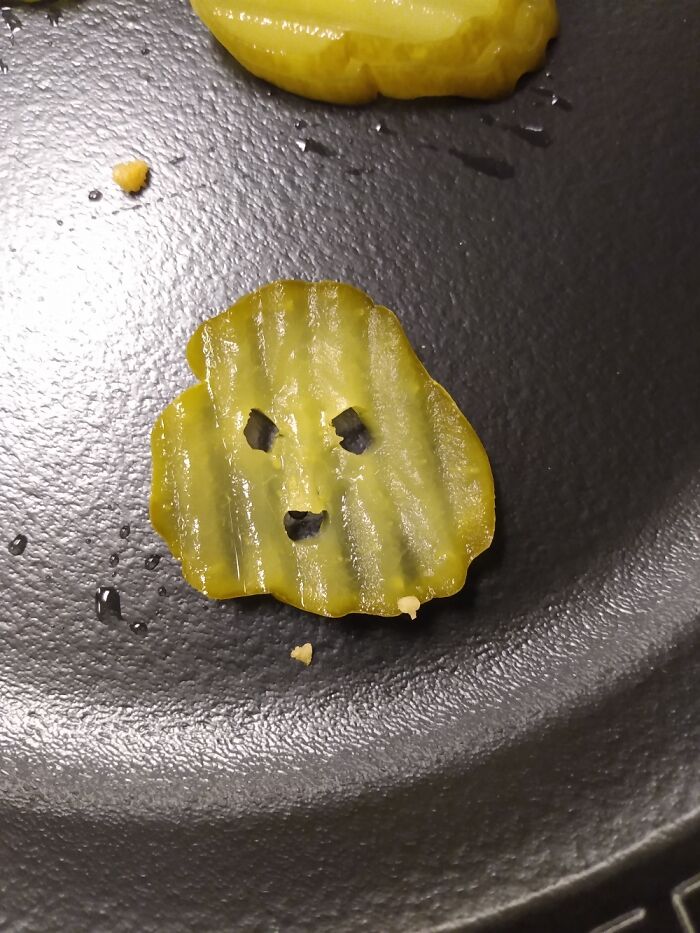 Behold! The Majestic 3 Face Pickle