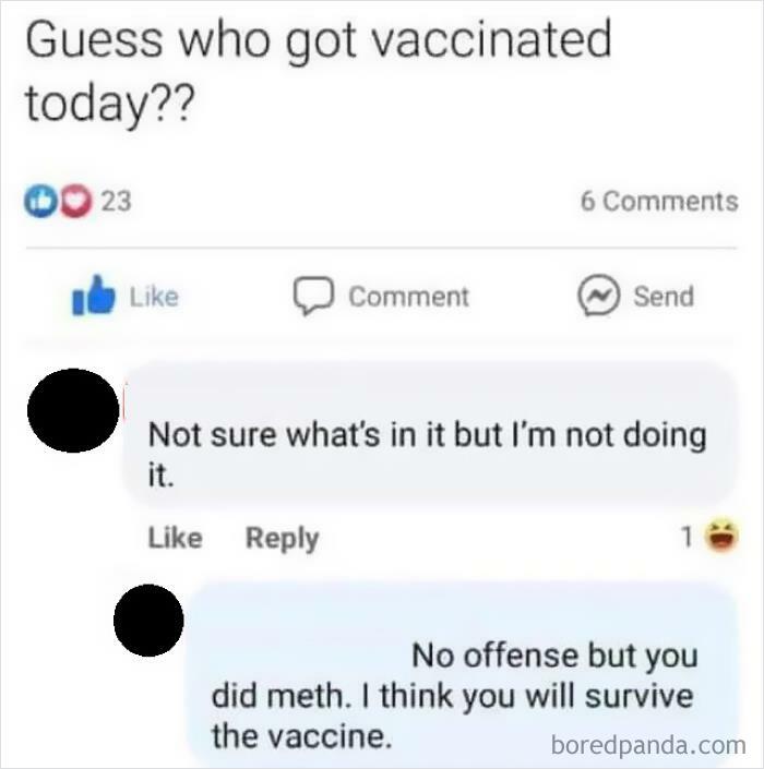 I Think You Will Survive The Vaccine