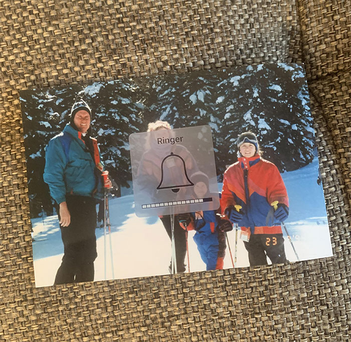 Mi padre me regaló esta foto por Navidad