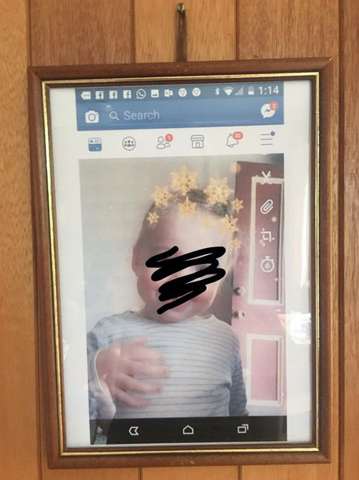 So My Grandmother Framed A Picture Of Her Niece