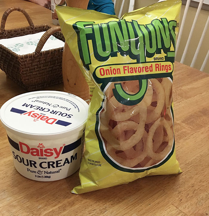 My Wife’s Grandma Likes To Buy Us Snacks Whenever She Goes To The Store So We Asked Her For Some Sour Cream And Onion Chips. We Were Amused By What She Came Back With
