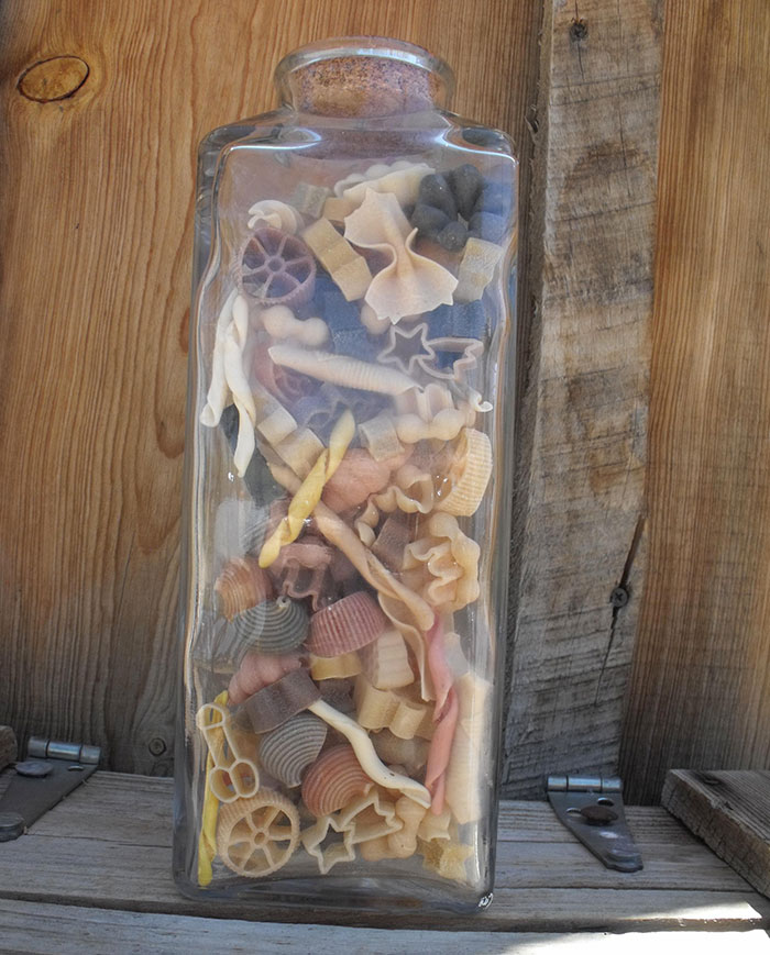 My Mother Brought Back Some Pasta From Italy. Bears, Wheels, Shells, Trees, Twists, Stars, Bows, Honeycomb, Flowers And, And... What The Hell Is That?
