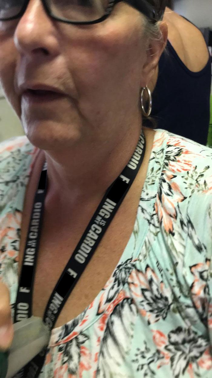 My Grandmother Found A Lanyard For Her Keys