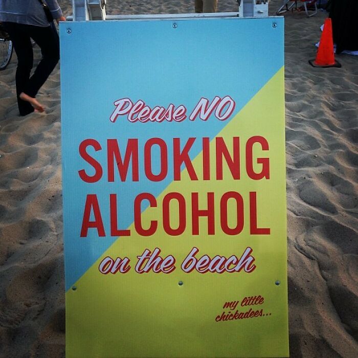 Apparently You Can't Smoke Alcohol In Santa Monica