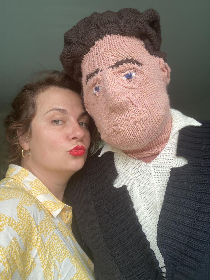 I Knitted A Son And Husband For Myself As A Joke And People Thought It Was Real