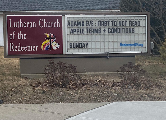 Who Said The Church Didn’t Have A Sense Of Humor