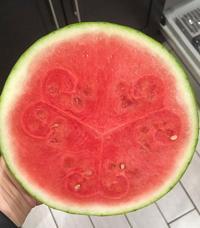 The Symmetry Of This Watermelon