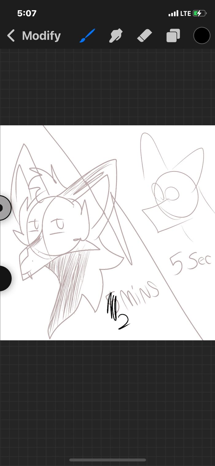 Dark Sonic - DrawingNow
