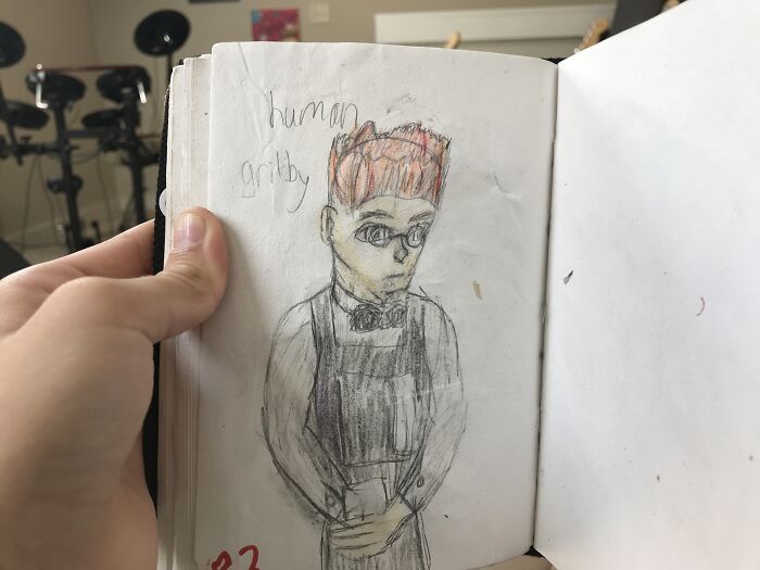 A Human Grillby I Made Today! I’m Pretty Proud Of It!