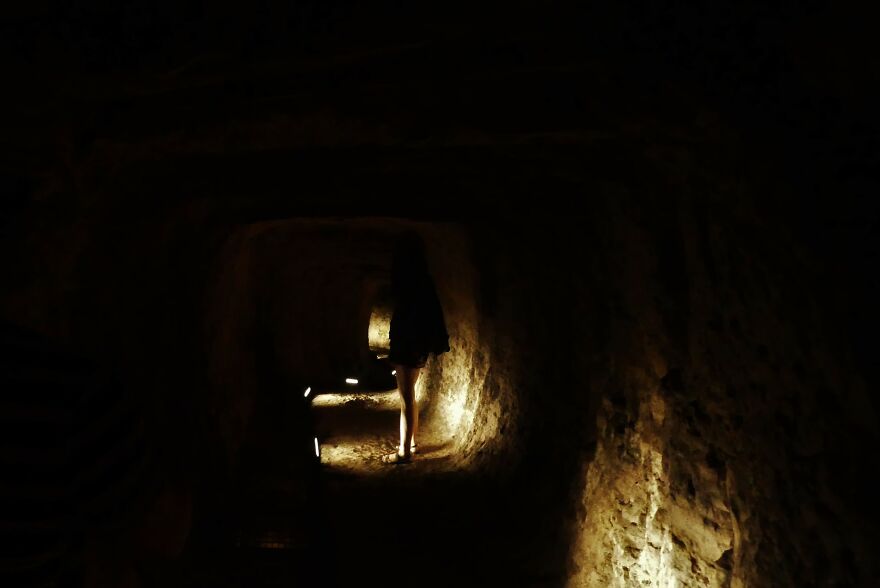 We Explored ​the Eupalinian Tunnel In Samos Island Greece