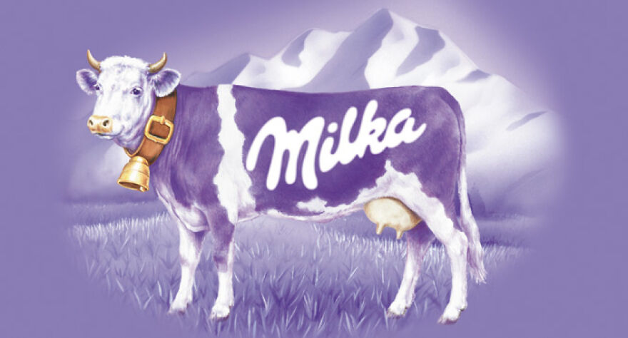 The Story About One Purple Cow…milka The Story About One Purple Cow…milka