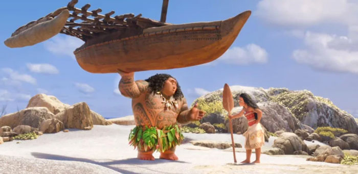 Sick Of People Calling Maui From Moana Obese, Tumblr User Explains What Male Strength Really Looks Like