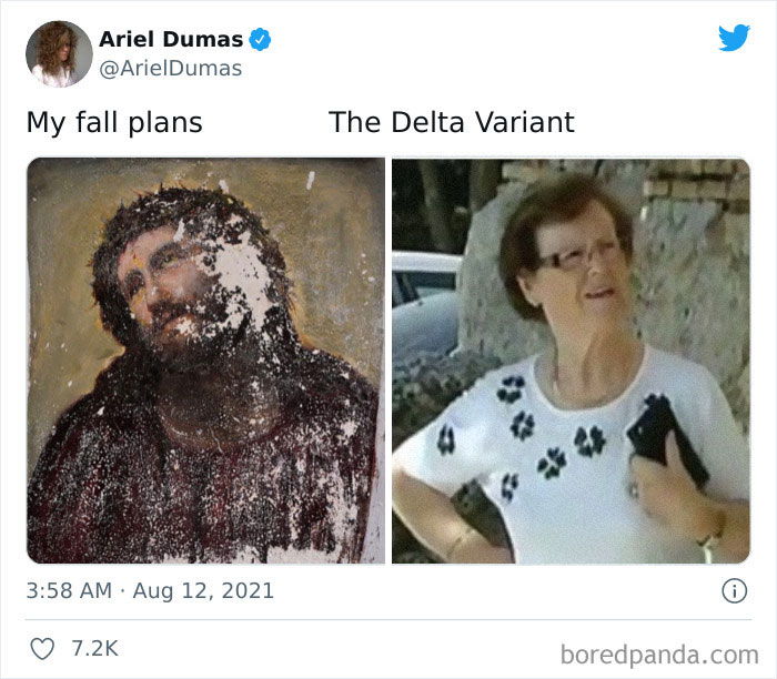 94 Of The Best "My Fall Plans vs. The Delta Variant" Tweets