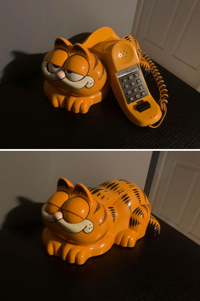 1981 Garfield Phone I Have Wanted Since I Was A Kid!! Guess I’m Getting A Landline